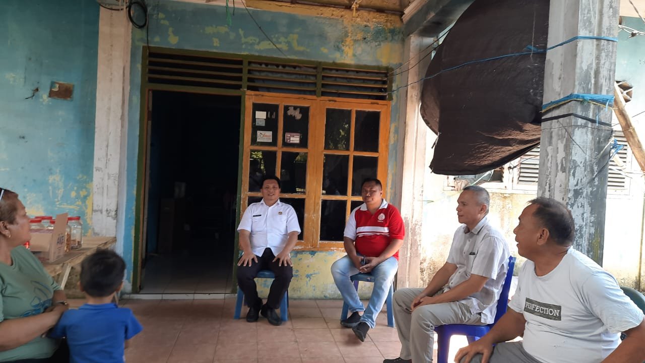11 April 2025 : Kunjungan Bapak Wakil Bupati berdialog dengan Lurah Karang Ria tentang pemanfaatan Mess Pemda BolMong